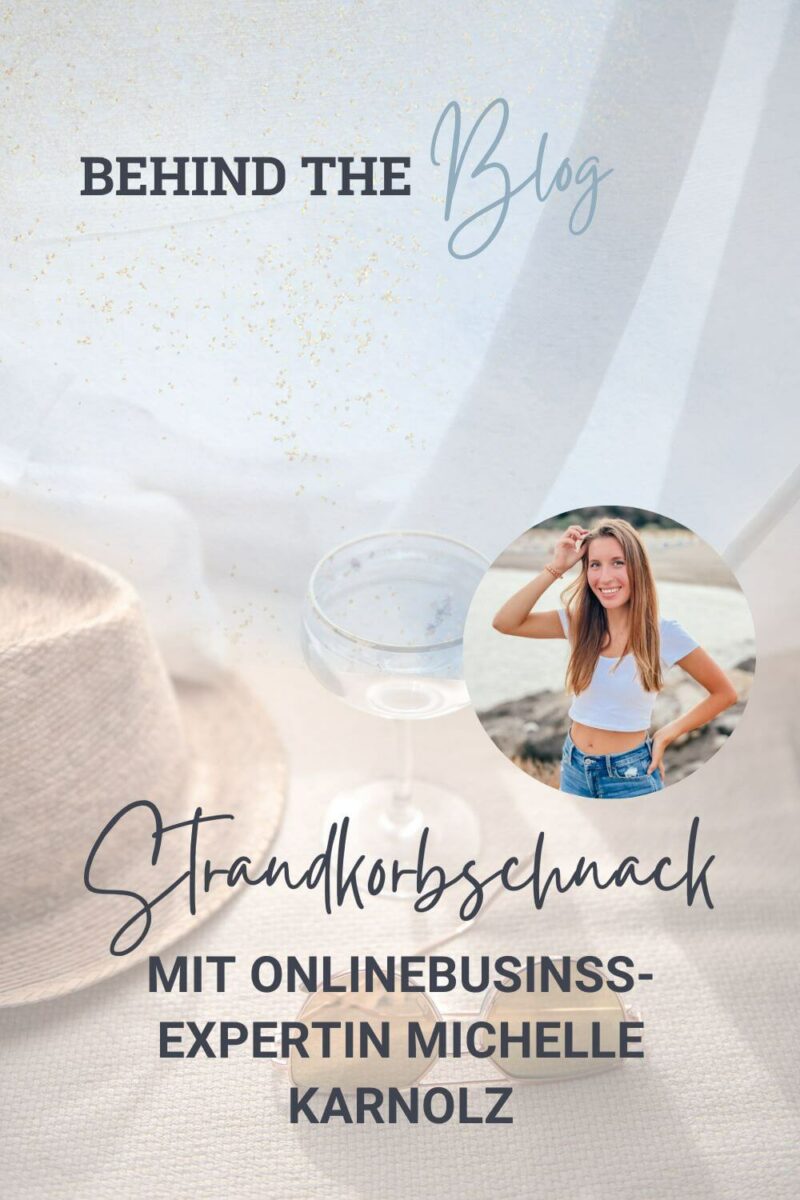 Strandkorbschnack Michelle Karnolz Webdesign