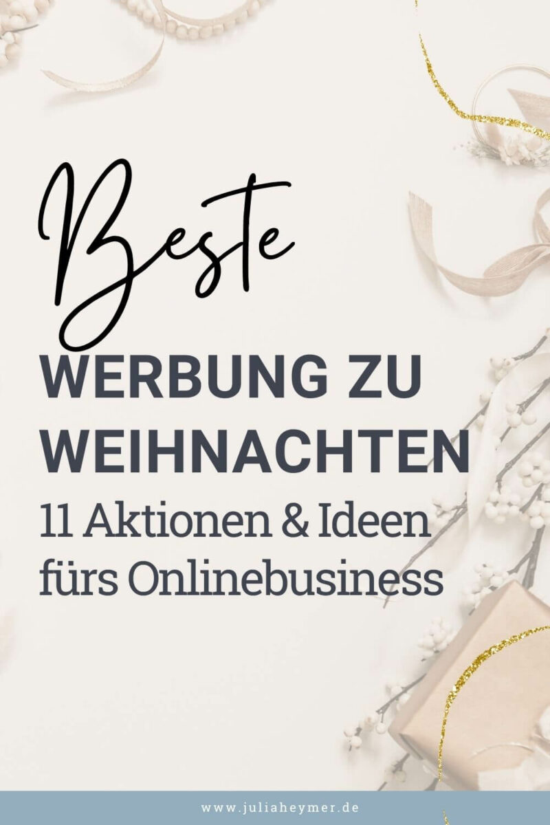 werbung zu weihnachten