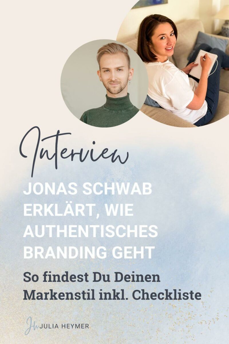 Interview Jonas Schwab Julia Heymer