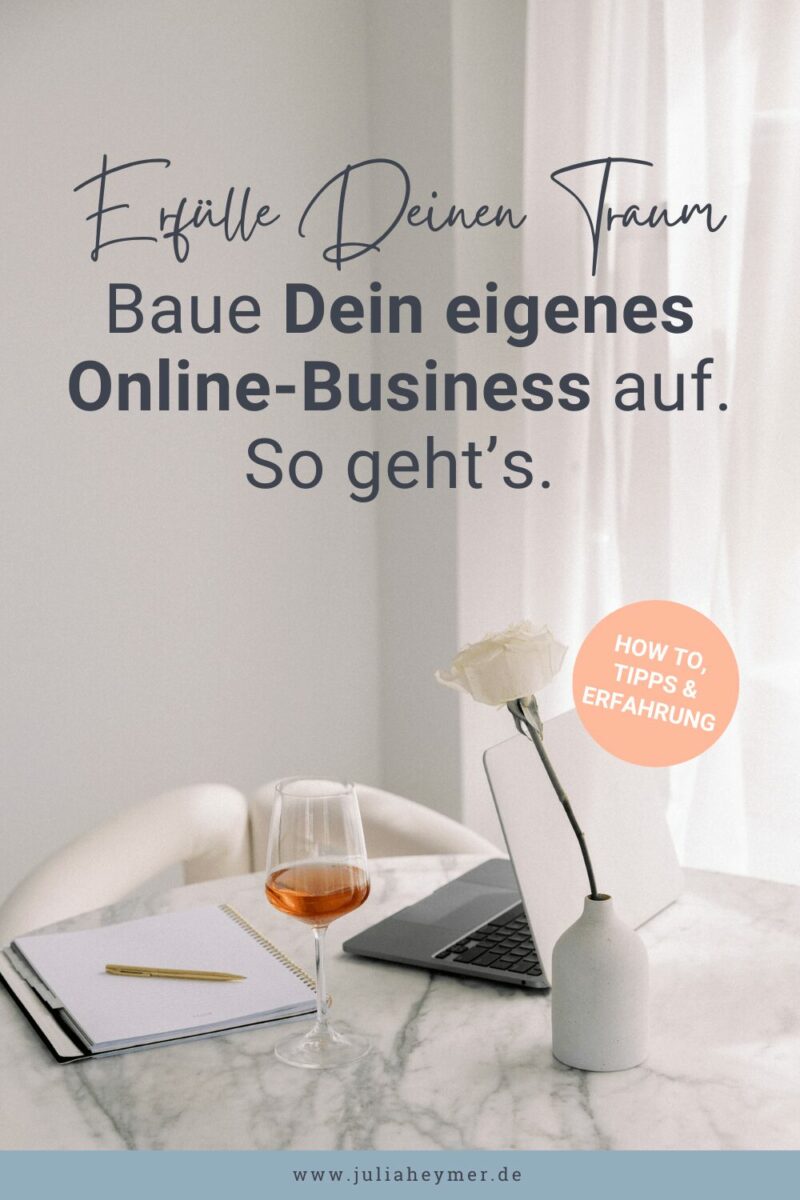 online business aufbauen & starten