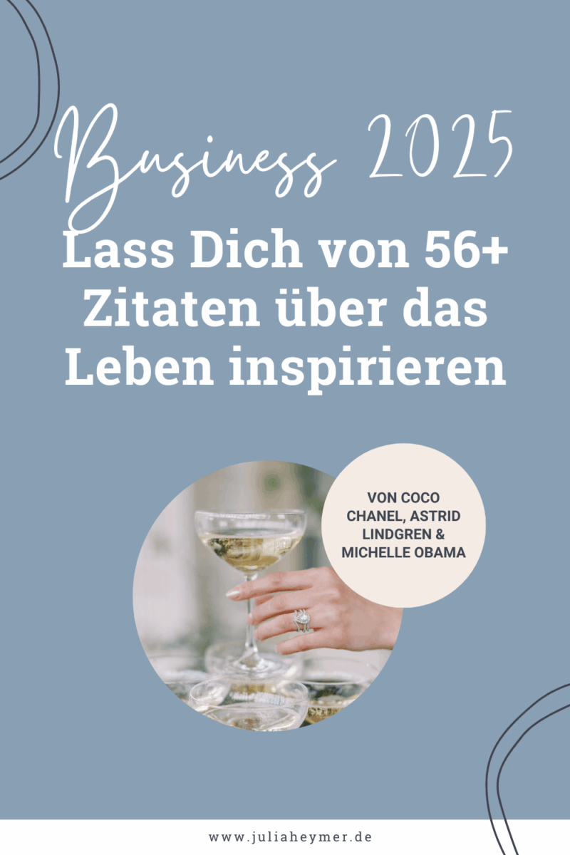 Sprüche & Zitate über das Leben + Lebensweisheiten