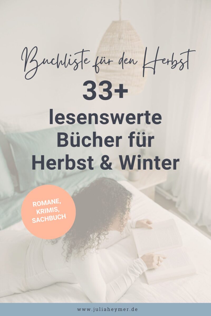 Bücher für den Herbst