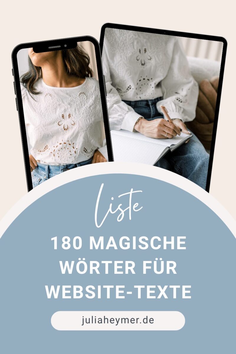magische wörter powerwörter Zauberwörter website-texte
